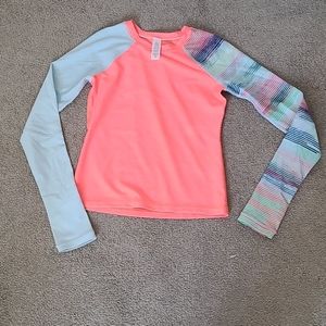 Size 10 kids ivivva rashguard
